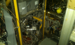 A small portion of the sensors onboard the G-1 research aircraft