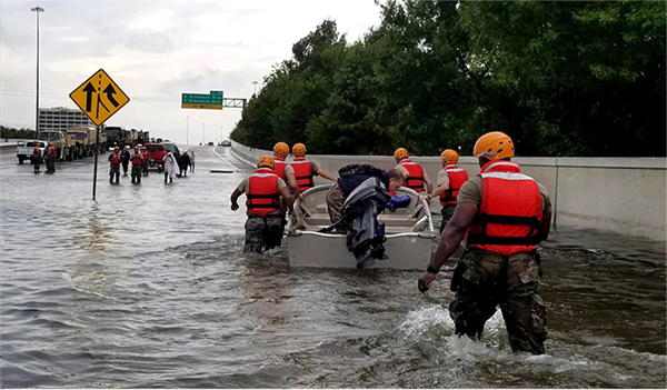 Flood in Texas